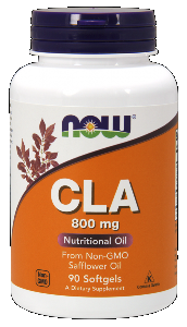 CLA (180 softgels 800 mg) NOW Foods